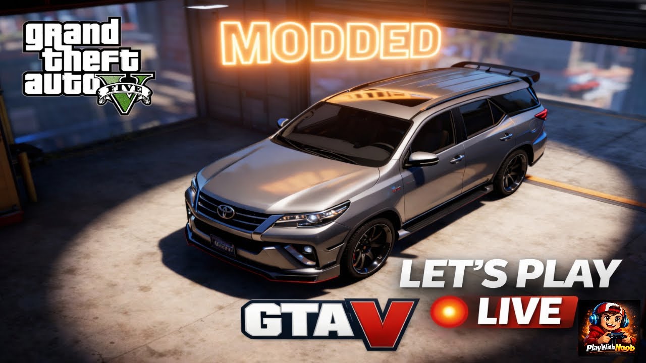 GTA V LIVE 🔴 | Modded Let’s Play 🚗🔥 Chill Gameplay