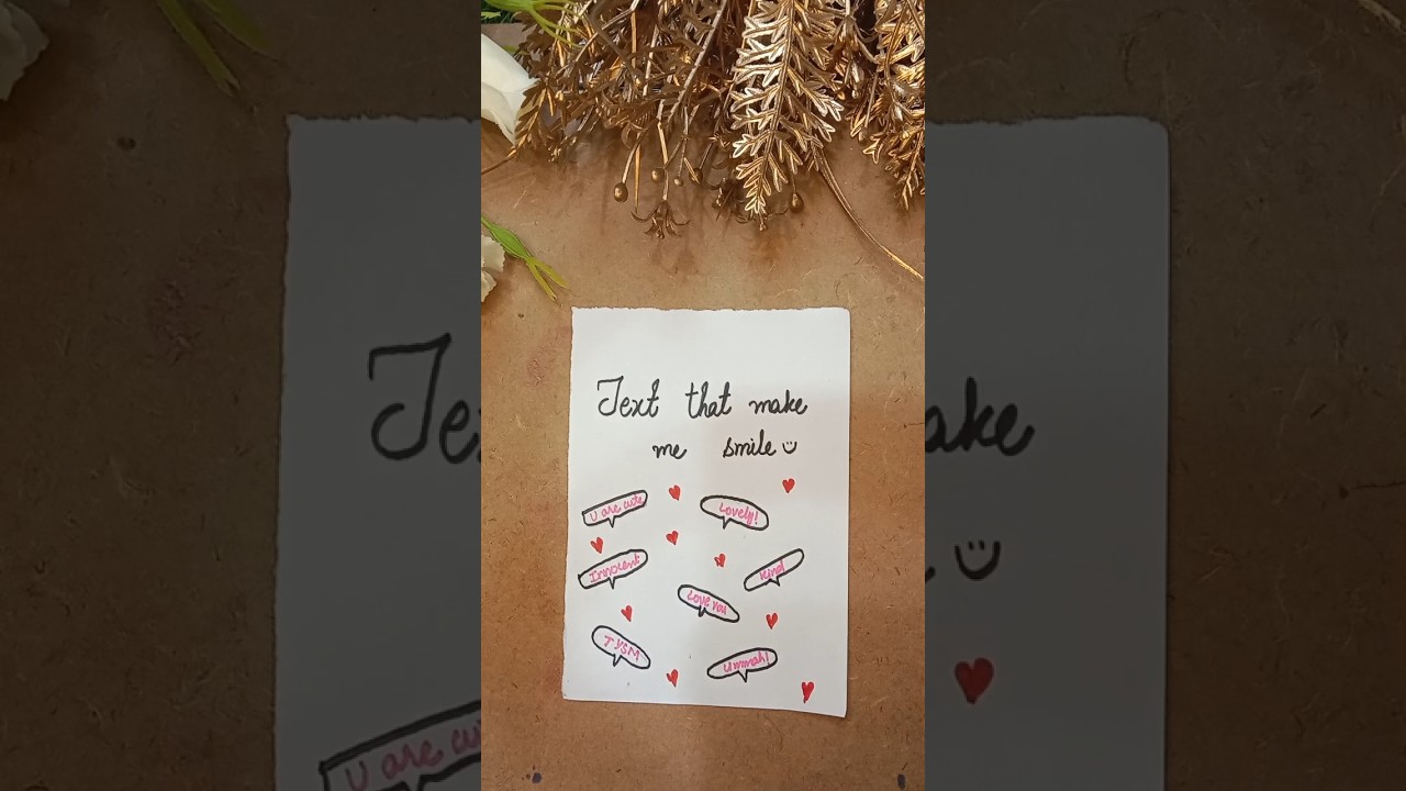 Cute Text Card 💓#art #cover #newartist #cardcreations #drawing#fyp #viralshort #magicalcrafts