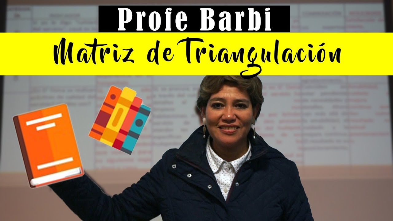MATRIZ DE TRIANGULACIÓN DE RESULTADOS | PROFE BARBI