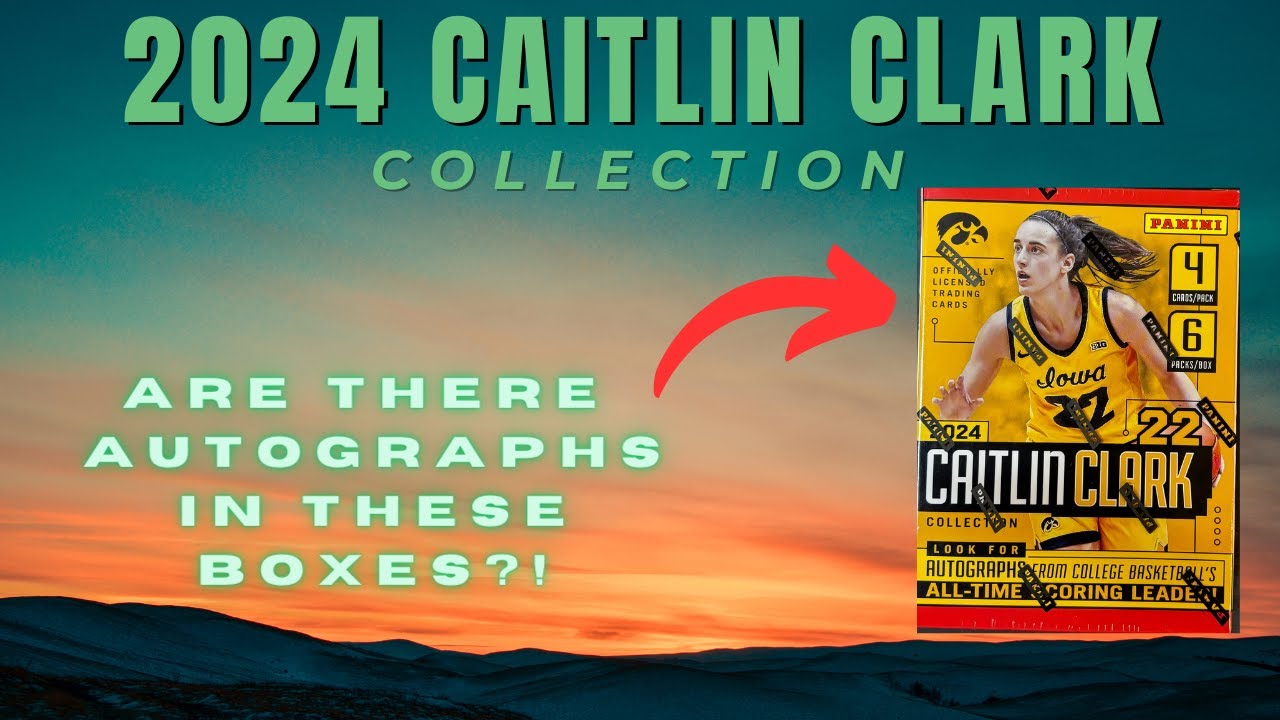 2024 PANINI CAITLIN CLARK COLLECTION! Can we find an auto in this retail blaster box?!