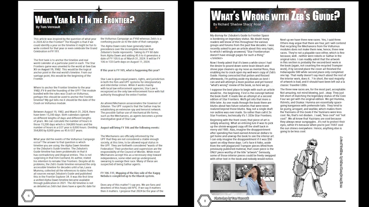 Star Frontiersman Vol 2 Issue 31 Video Review