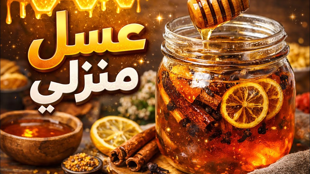 حضري عسل منزلي 🍯ناجح 💯 غاينفعك لوصفاتك لشهر رمضان المبارك عواشركم مباركة😍
