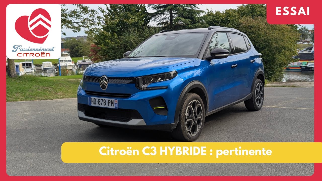 Essai Citroën C3 Hybride 110 (2025) : Confort, design et conduite à l’épreuve