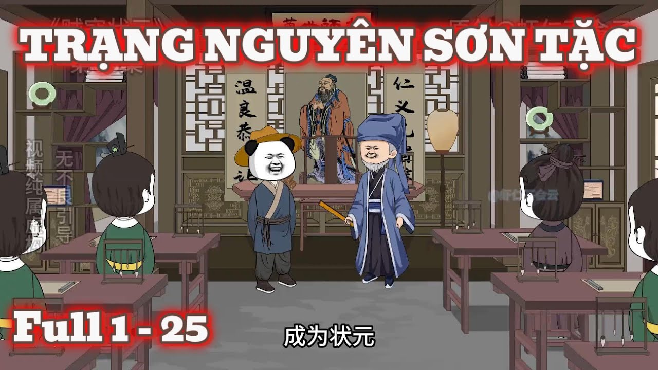 [Full 1-25] Cha Là Vua Cướp, Mẹ Là Ma Nữ, Tôi Phải Làm Trạng Nguyên Để Tẩy Trắng Cả Nhà | Gà Vietsub