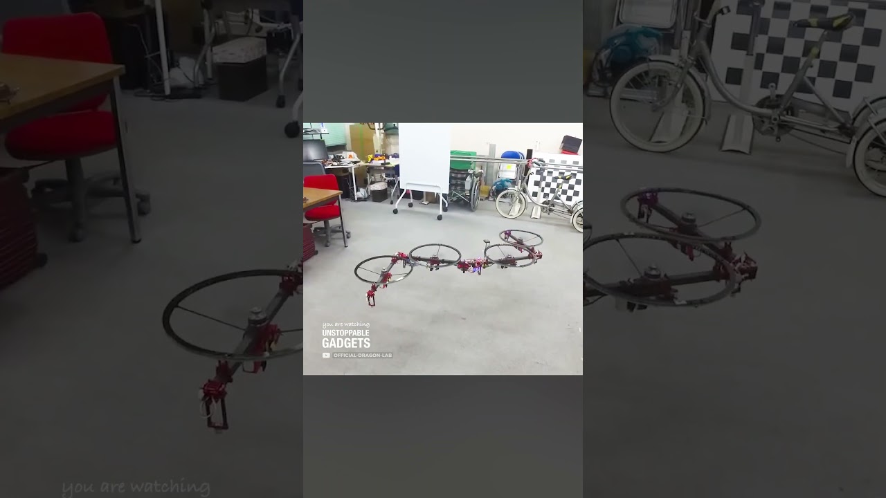 Este robot serpiente volador puede transportar objetos