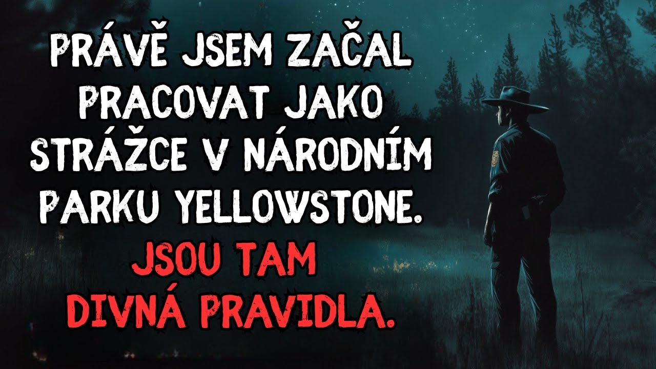 Právě jsem začal pracovat jako strážce v národním parku Yellowstone. Jsou tam divná pravidla