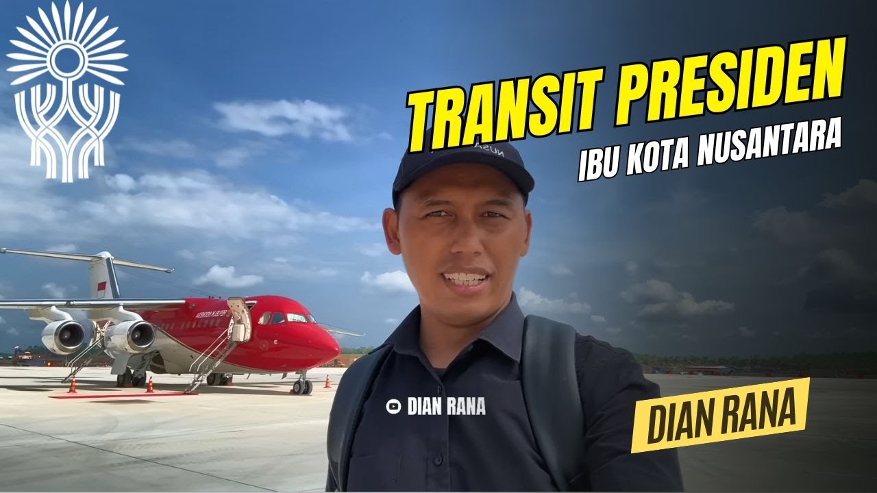 Momen Sejarah IKN! Bandara Nusantara menjadi tempat Transit Presiden Jokowi saat Kunjungan Kerja