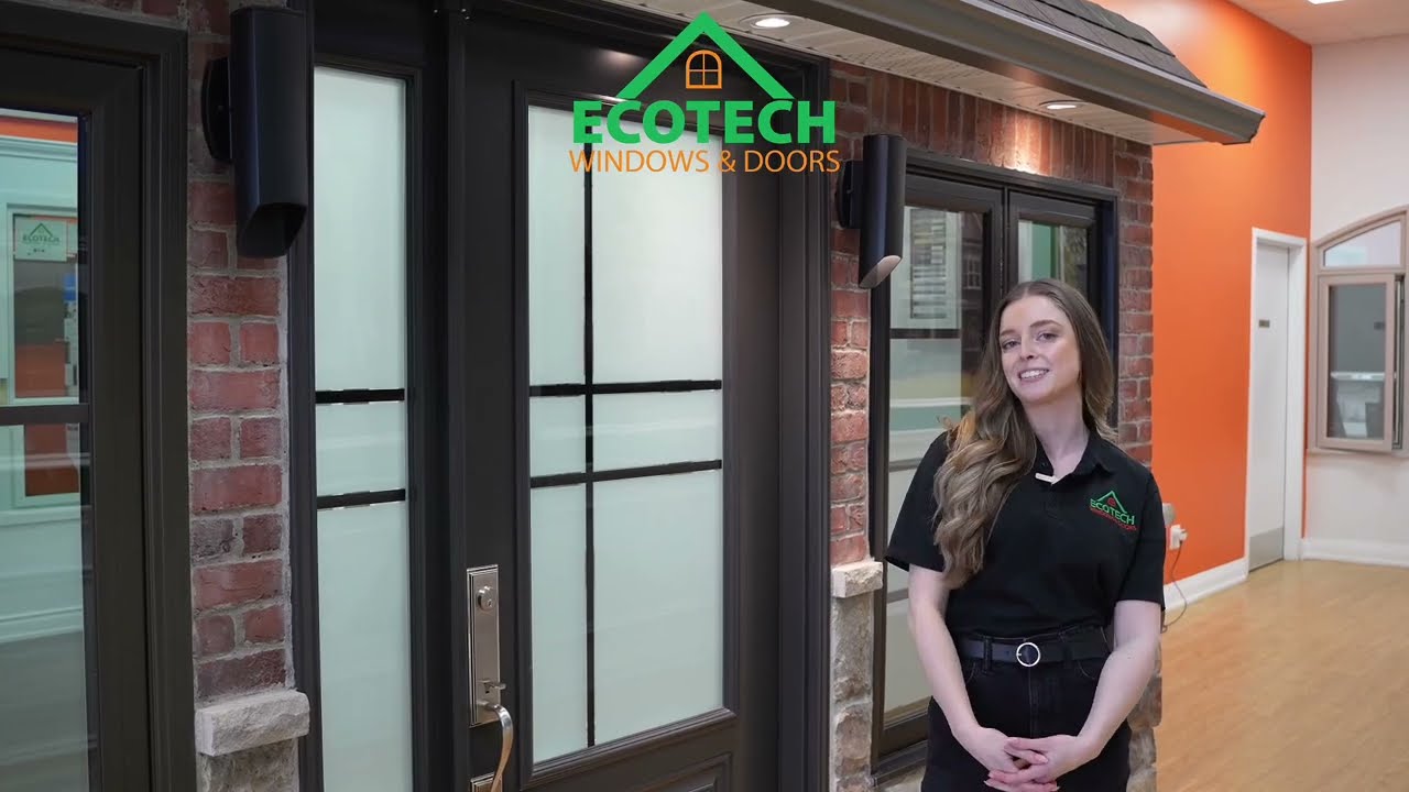 Beautiful Entrance Door Replacement Service by EcoTech Windows & Doors