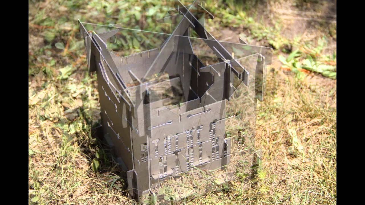 Фото печь щепочница титан модель хобо. LSA Bushcraft Outdoor©