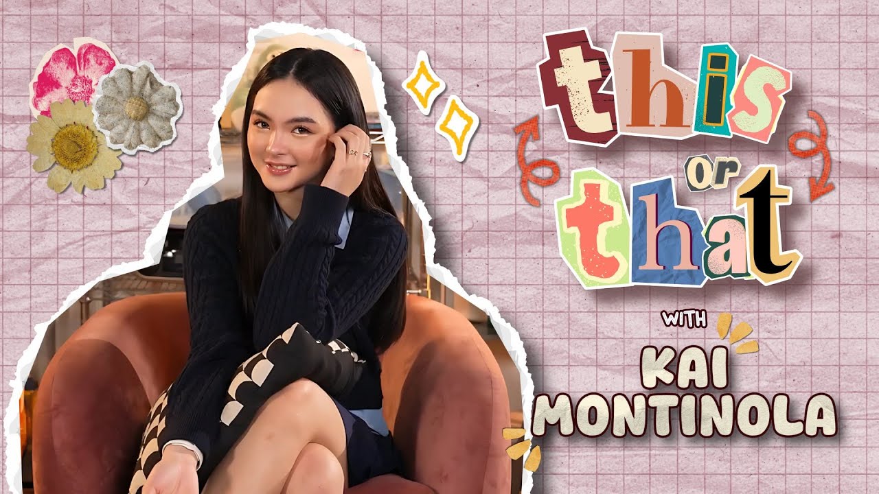 Kai Montinola plays 'This or That' 🎀