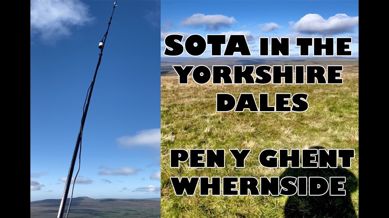 Summits on the Air in the Yorkshire Dales | 2m SOTA Activations