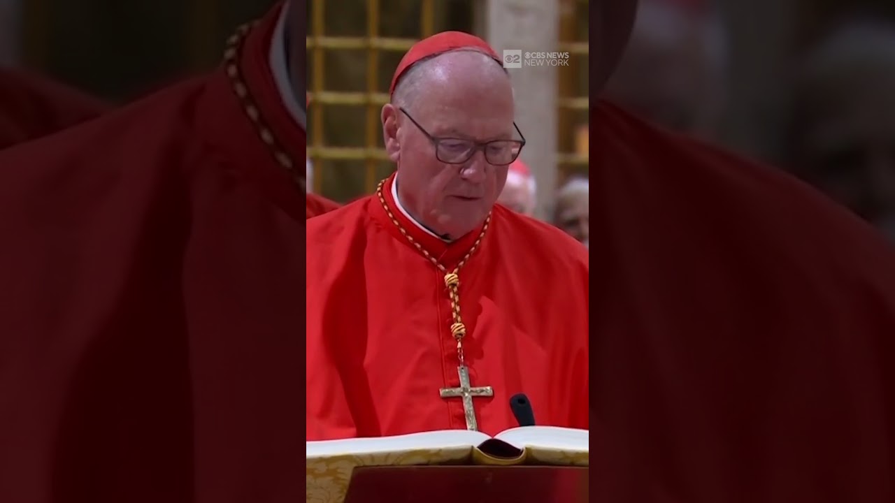 Cardinal Dolan takes oath of secrecy before conclave