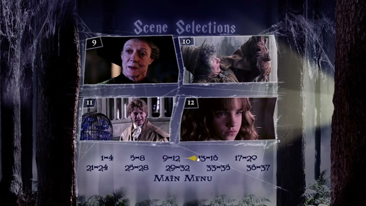 Harry Potter and the Chamber of Secrets   DVD Menu   Disc 1