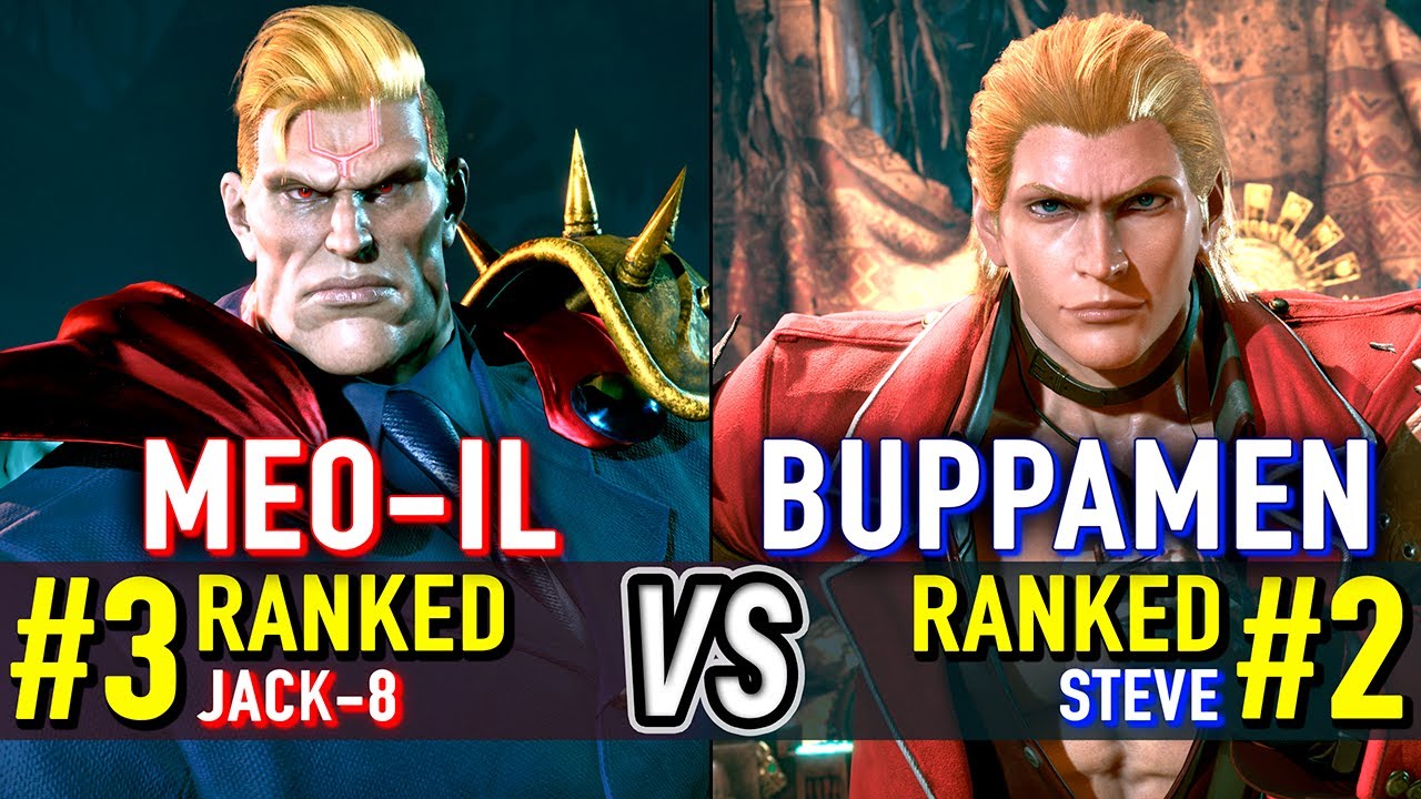 T8 🔥 MEO-IL (#3 Ranked Jack-8) vs BUPPAMEN (#2 Ranked Steve) 🔥 Tekken 8 High Level Gameplay