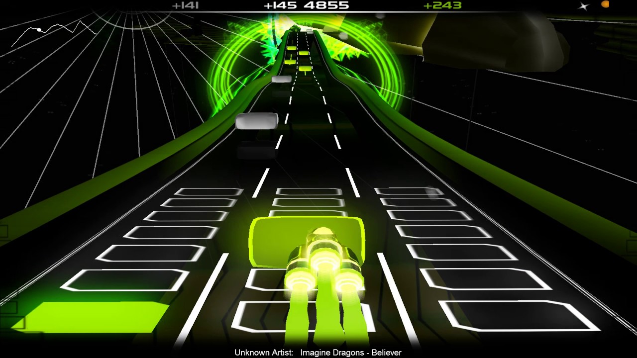 Synccz Plays Audiosurf [For No Reason(Then uploads it)]