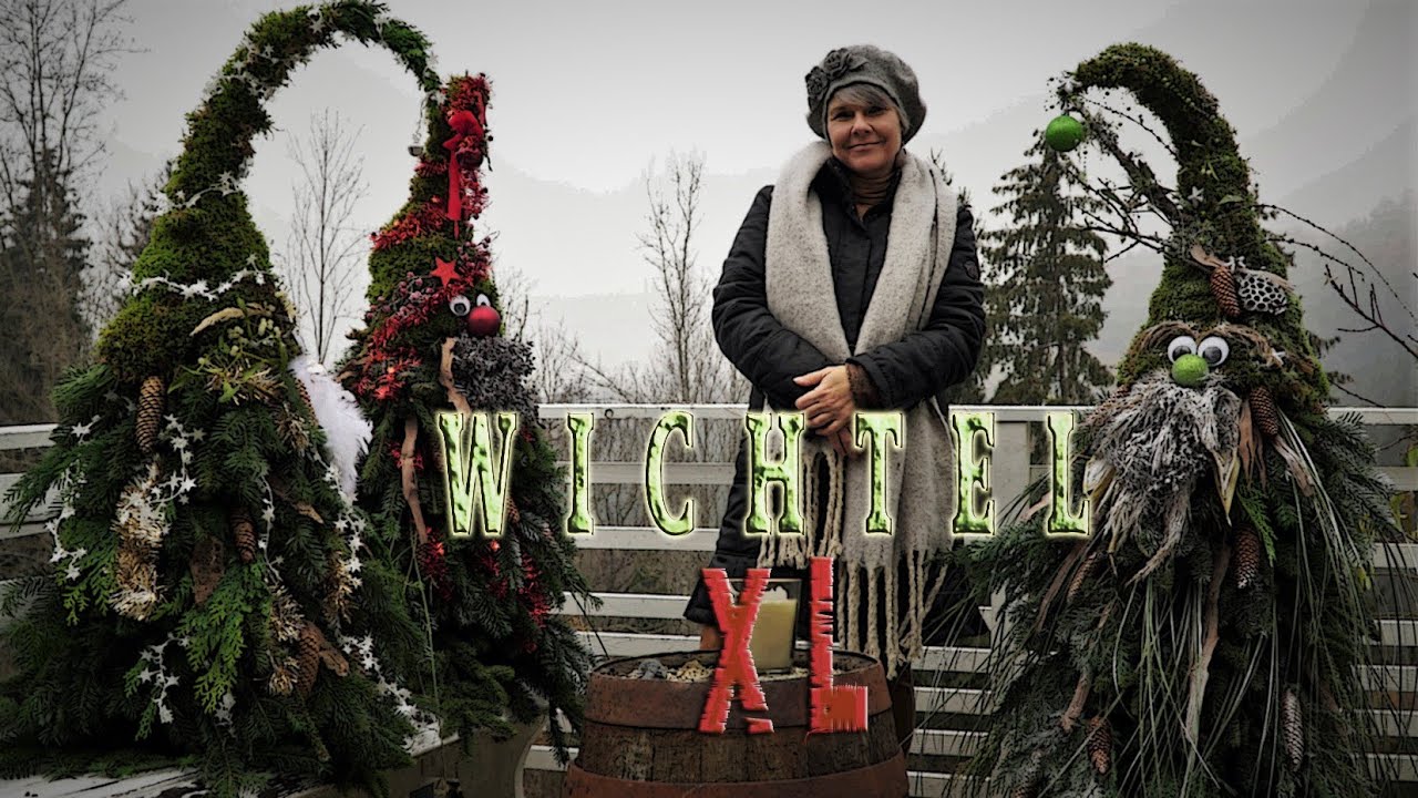 WICHTEL 🌲Natur 2.0 XL🎄 DIY |  Advent & Weihnachtsdeko - The Good, the Red & the Funny