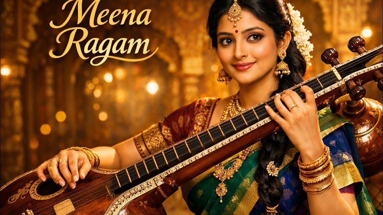 Bachi Rao AI music school - veena - మీన రాగము 