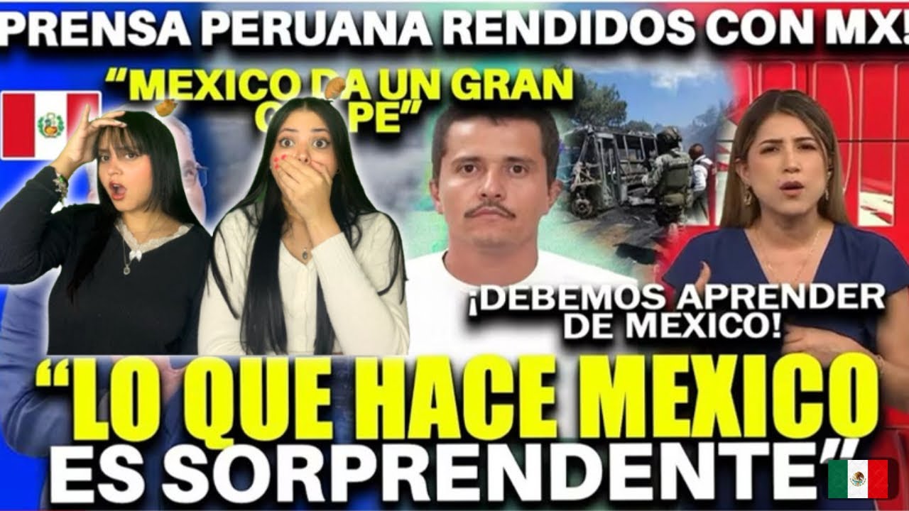 🇲🇽🔥 MÉXICO SACUDE A LATINOAMÉRICA CON LA ABATIDA DEL MENCHO💥 🇵🇪😱 ¡PERÚ EN SHOCK! 🌎 | 🇨🇺CUBANAS REACT