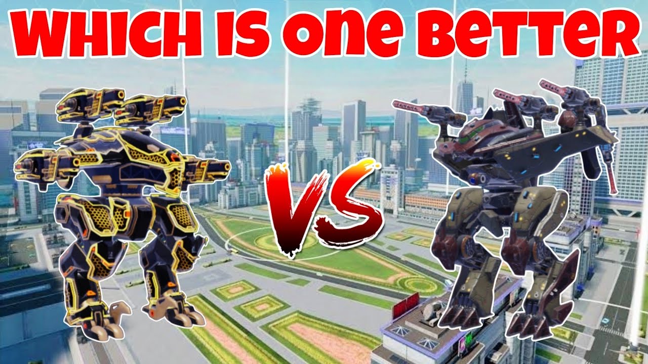 WR🔥 New Raven VS Vulcan Comparison ||WAR ROBOTS||