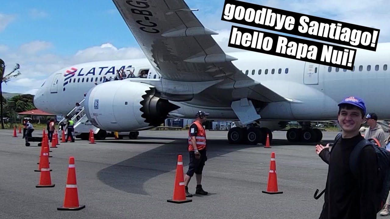 flight to RAPA NUI!! | THE MOAI LIVE HERE!