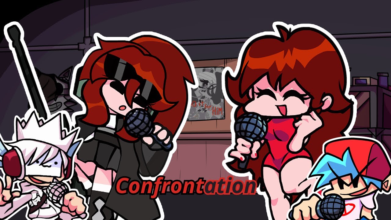 Confronting with YouTuber??? (FNF Confrontation But It's Tactie VS GF (ft. 