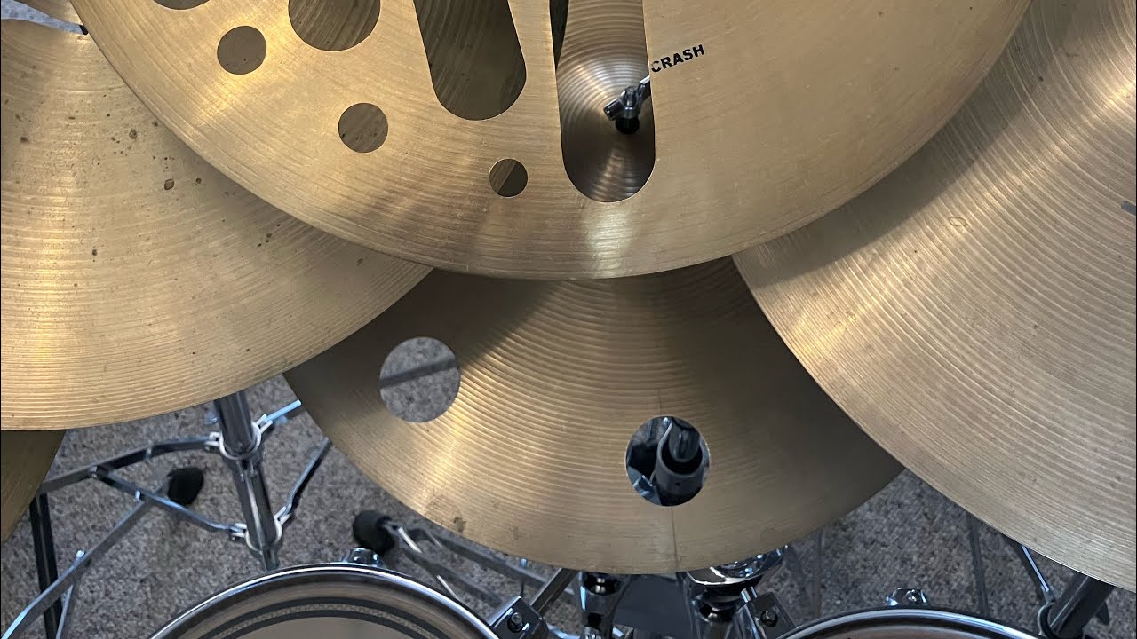 Repairing Cracked Cymbals and & Modifications - Bob C
