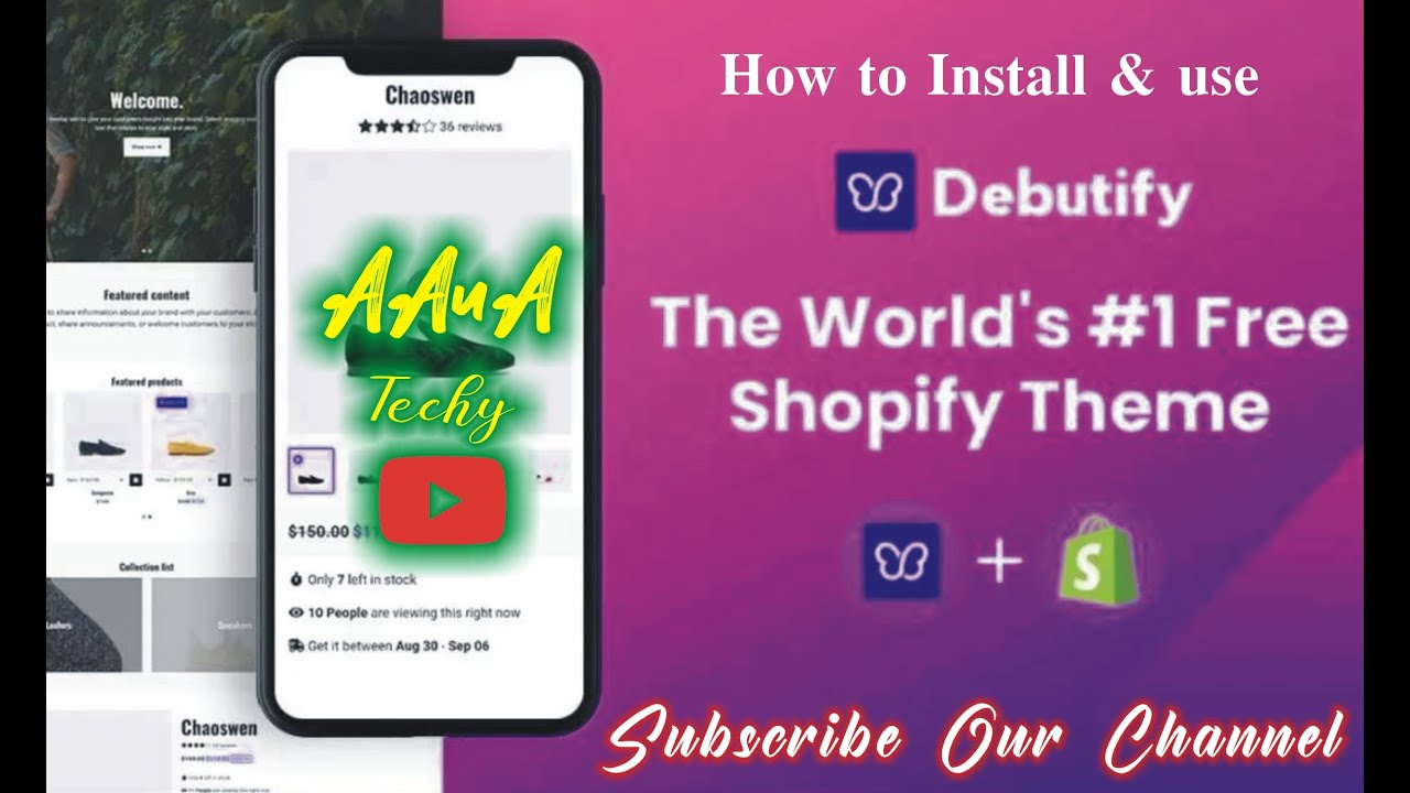 How to Set up Shopify Debutify Theme | 2022| Free theme