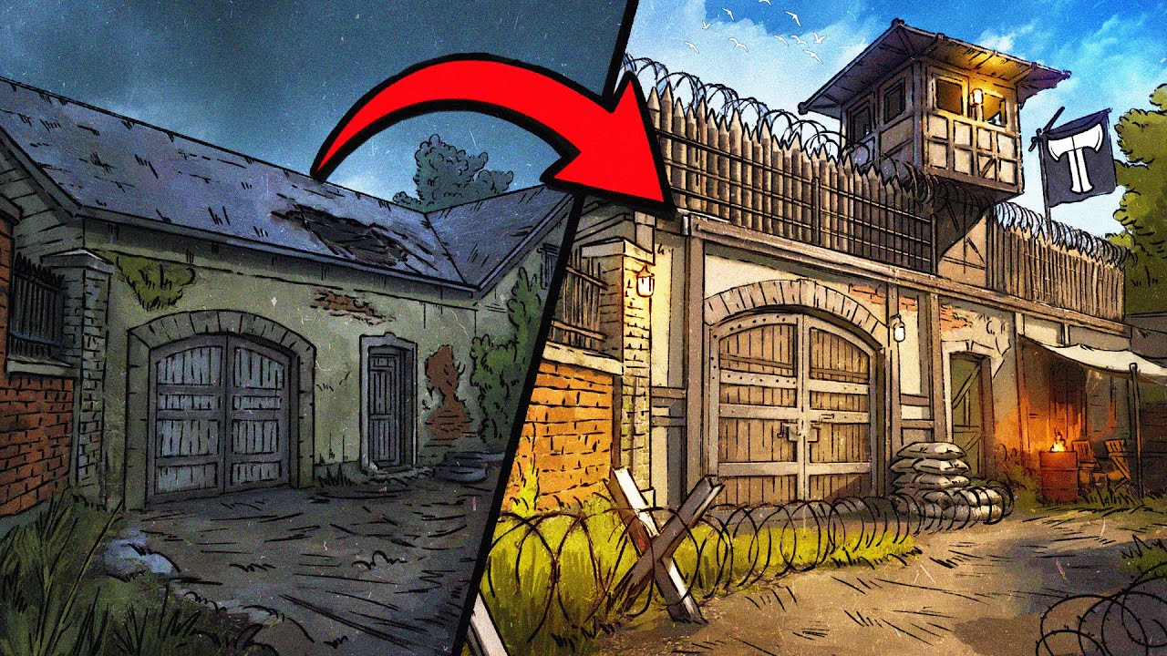 I Transformed an Abandoned House Into My Home in SCUM&hellip;
