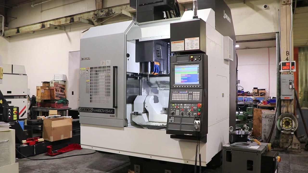 OKUMA CNC 5 AXIS MACHINING CENTER