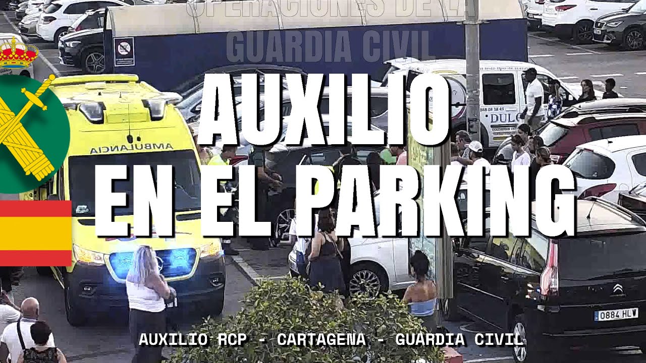 La Guardia Civil estabiliza a una persona tras sufrir un desvanecimiento en un parking