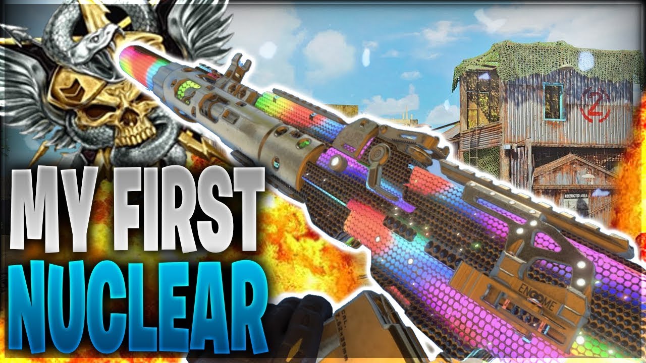 MY FIRST NUCLEAR ON BO4 BLACK OPS 4 NUCLEAR GAMEPLAY  42 GUN STREAK