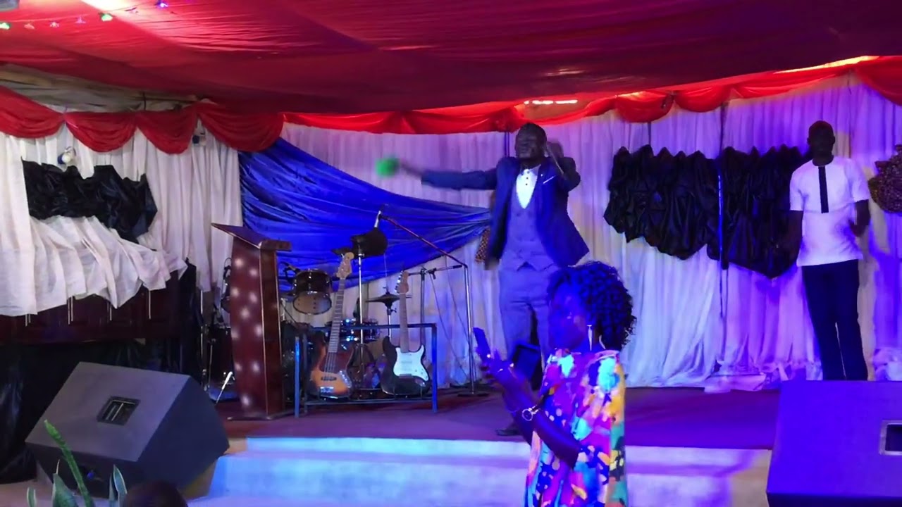 Ka atamo by silver jolly live at Voice of salvation and Healing Church Gulu City