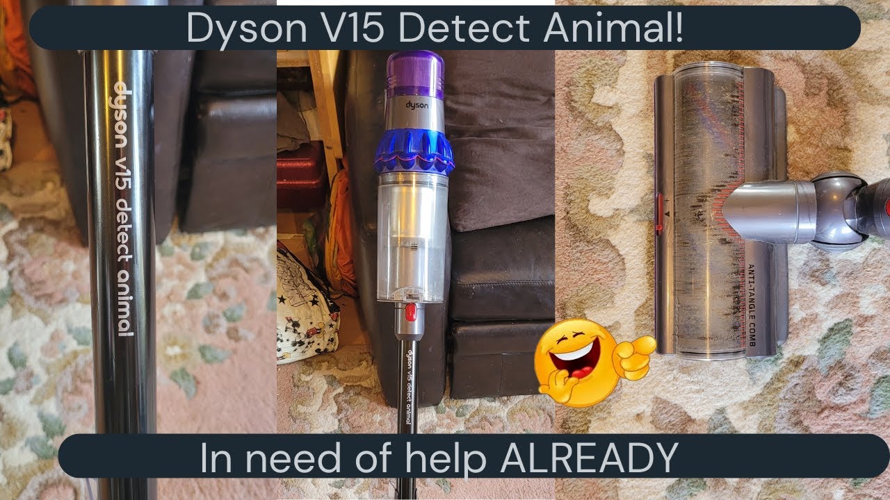 Dyson V15 Detect Animal! First look, before Repair & Refurbishment...