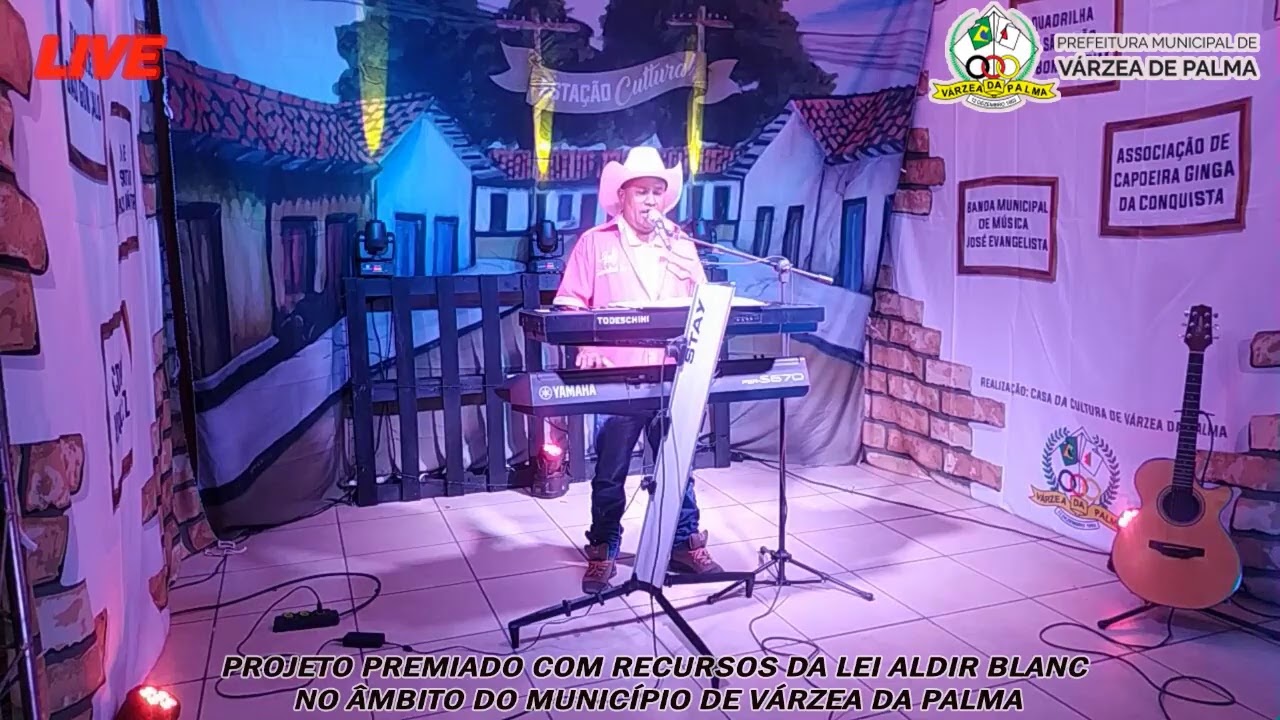 Orlandinho dos teclados - live cultural lei Aldir Blanc