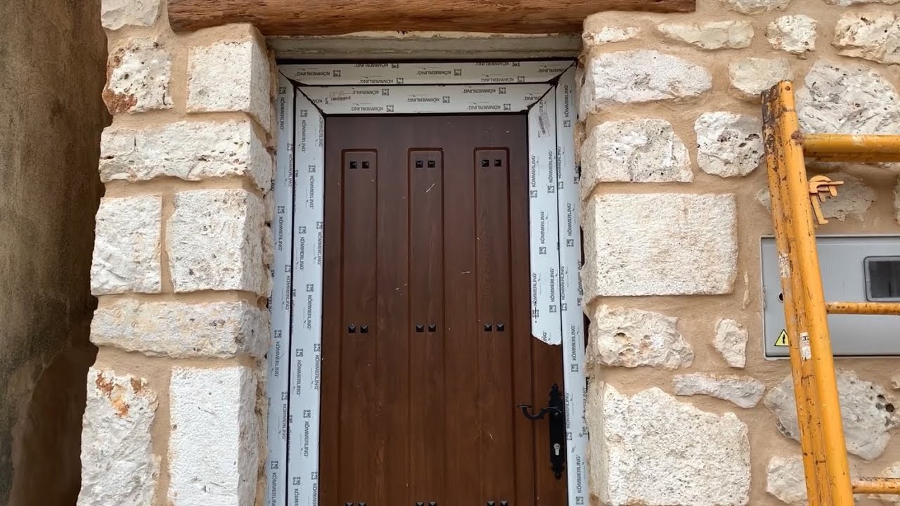 Como poner una puerta de calle en aluminio o pvc paso a paso