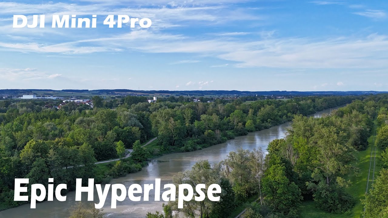Epic Hyperlapse With Dji Mini 4 Pro From 35 Meters High - Hyperlaps mit DJI Mini 4 Pro auf 35 Meter