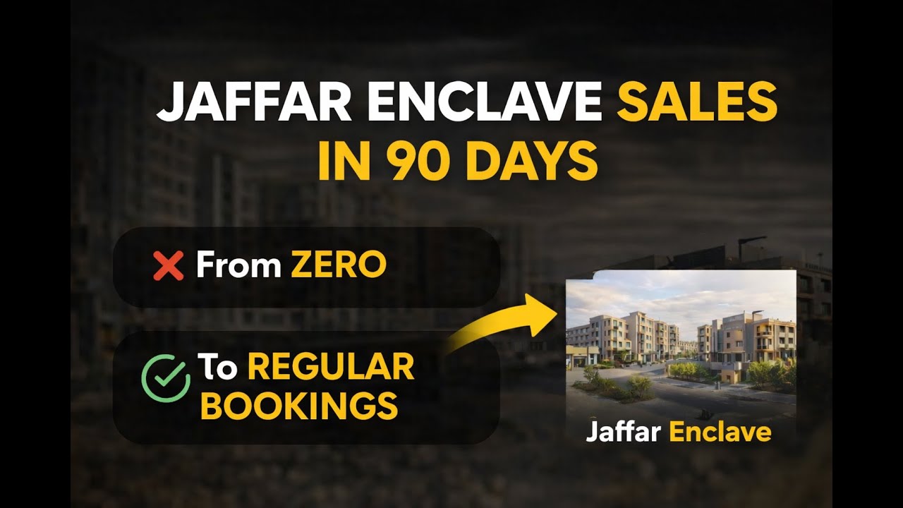 Real Estate Case Study | How Jaffar Enclave Generated Sales in 90 Days