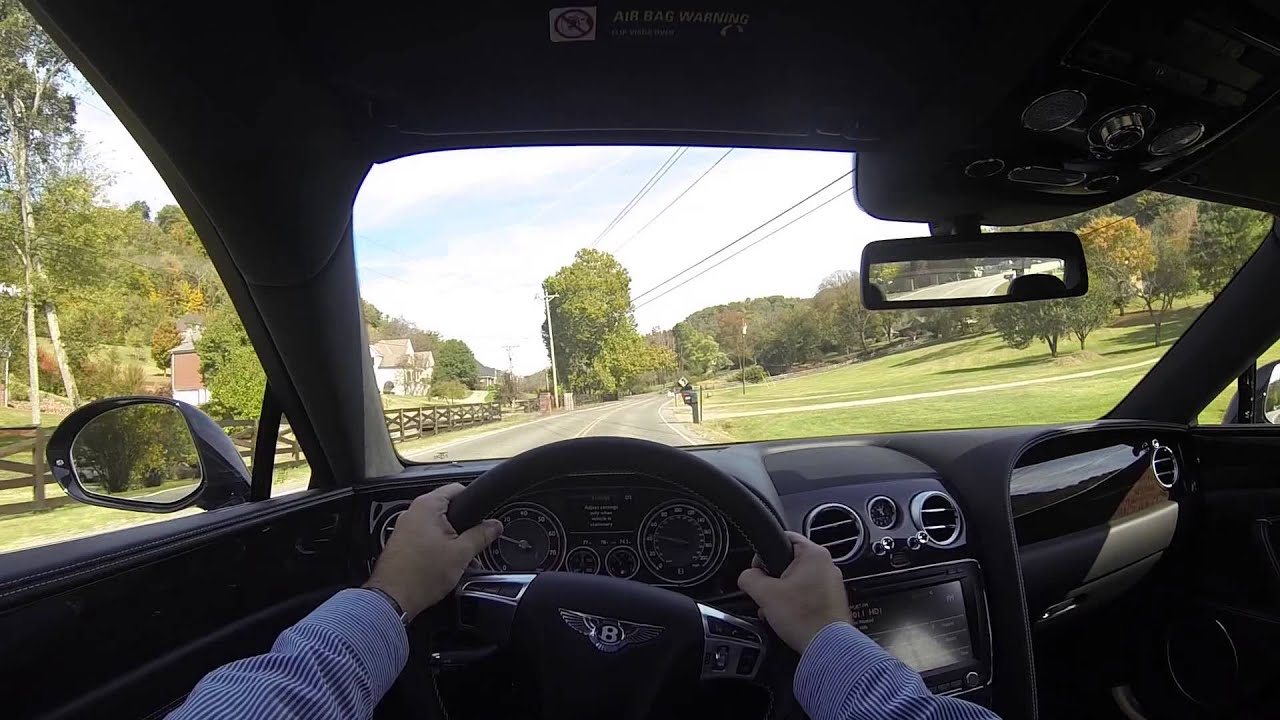 2015 Bentley Flying Spur V8 POV Test Drive