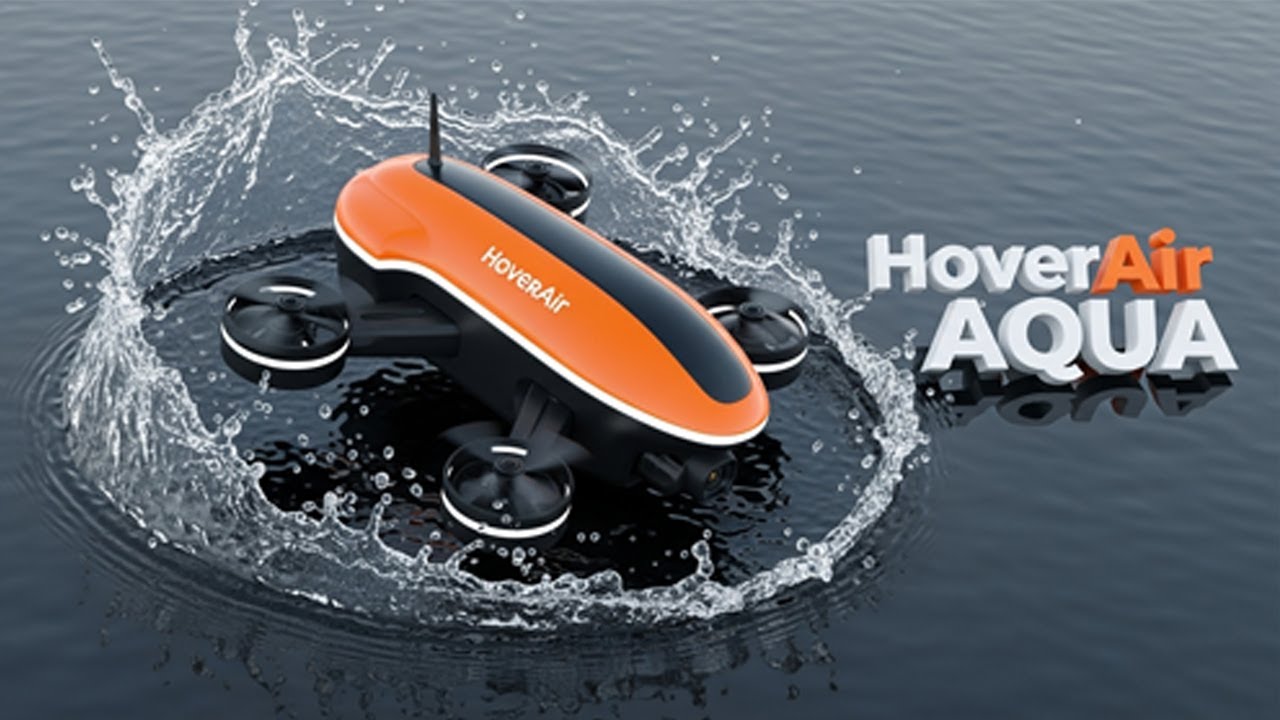 HoverAir Aqua Drone – Beacon Tracker & Self-Healing Propellers Explained 🛰️