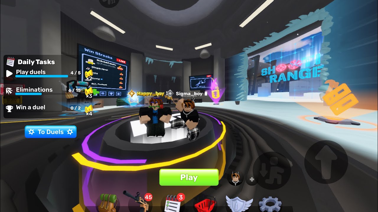 Playing rivals with my friend