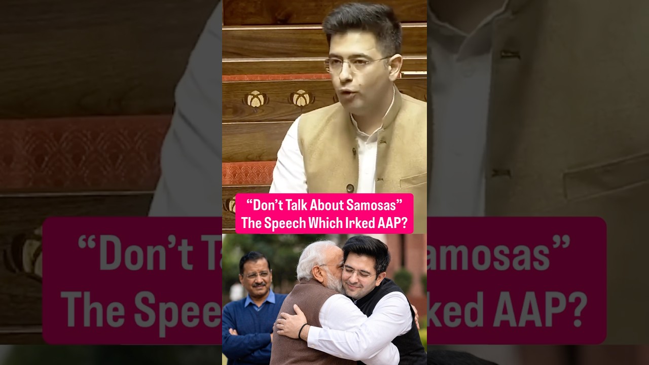 По мере роста слухов о Рагхаве Чадхе и БДП, разозлила ли эта речь AAP? #рагавчадха #аап #моди