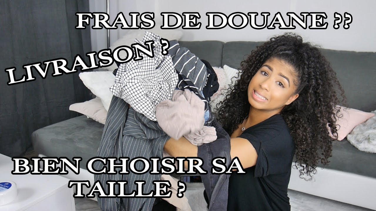 FASHIONNOVA : COMMENT CHOISIR SA TAILLE ? LIVRAISON ? FRAIS DE DOUANE ? / Fashionnova curve