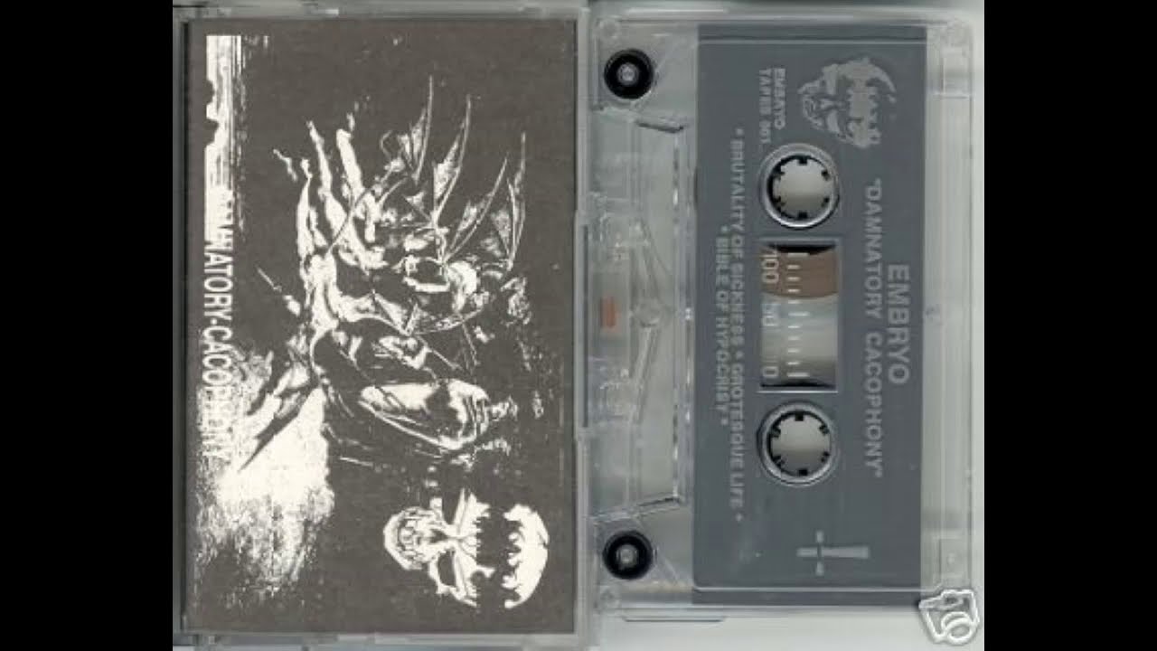 Embryo - Damnatory Cacophony [Full Demo - 1991]