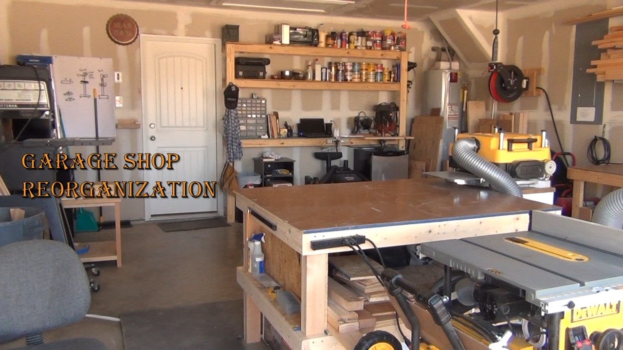 Shop Reorganization Time Lapse