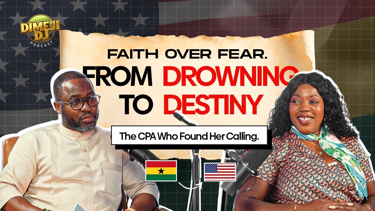 From Drowning to Destiny | How Gina Inkum Found Her Calling 🇬🇭➡🇺🇸 | Faith Over Fear Podcast