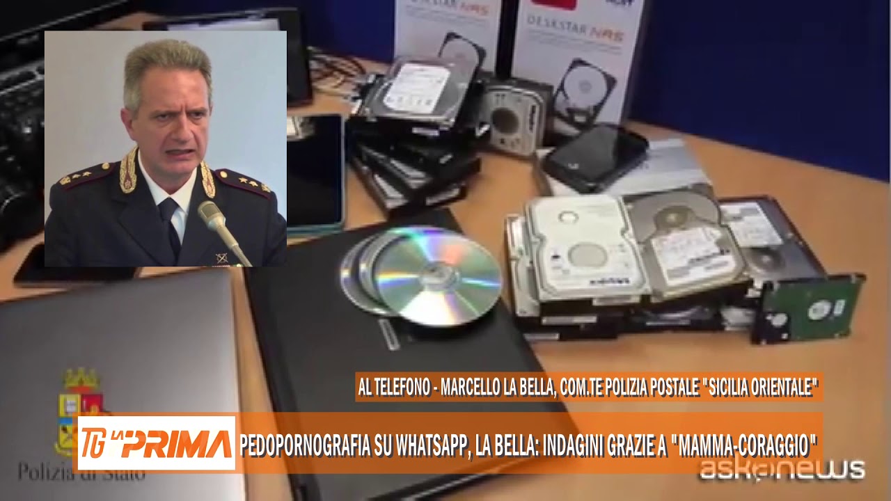 Pedopornografia su whatsApp, La Bella: indagini grazie a &ldquo;mamma-coraggio&rdquo;