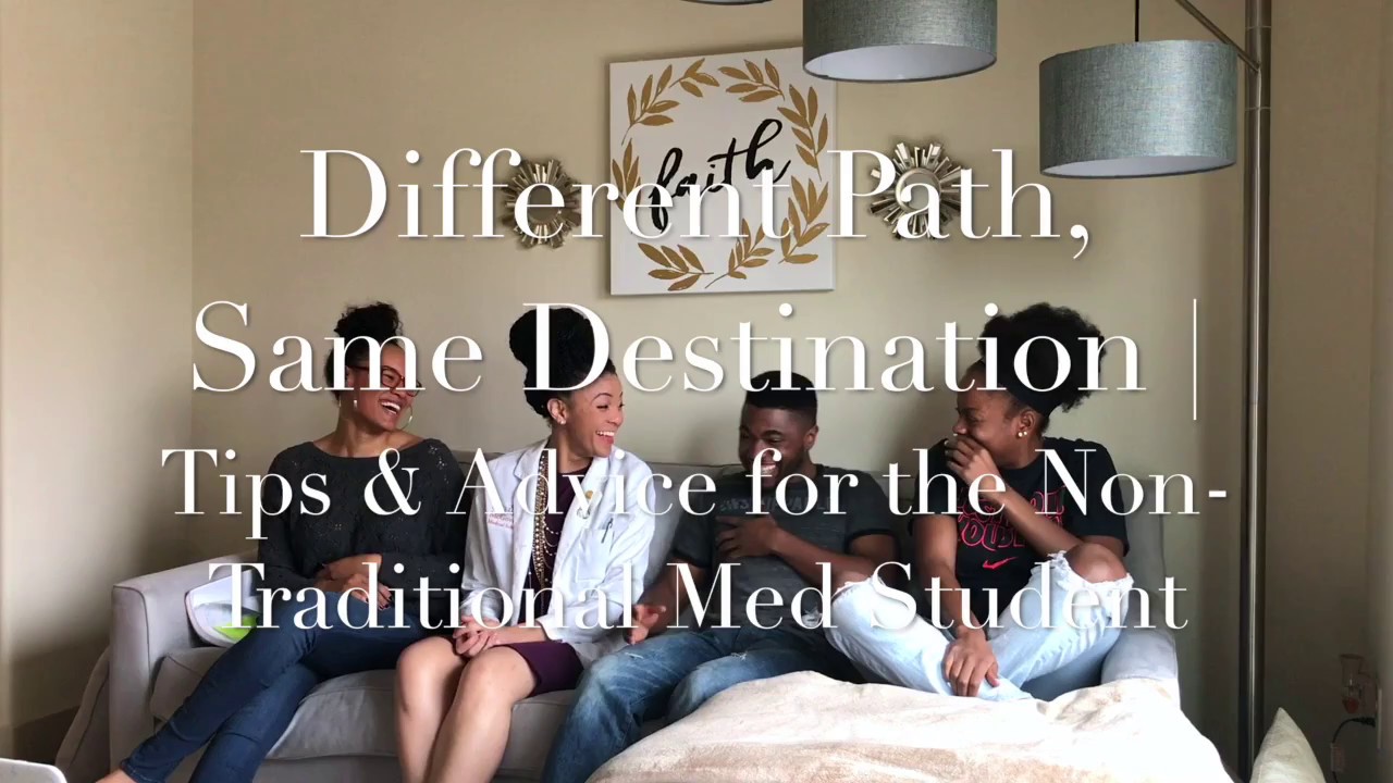 Tips & Advice for the Non-Traditional Med Student || Black Girl, White Coat