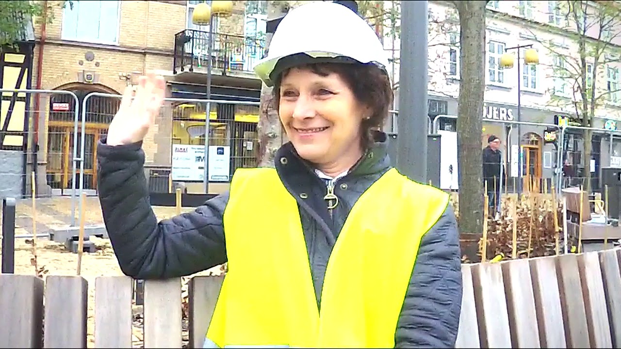 Stora torg i Eslöv öppnar efter ombyggnaden