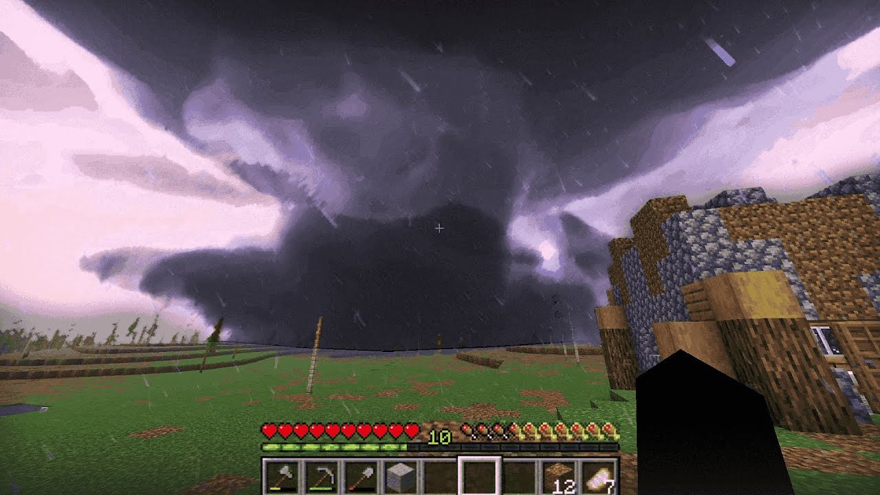 This is Minecraft's DEADLIEST Tornado Mod..