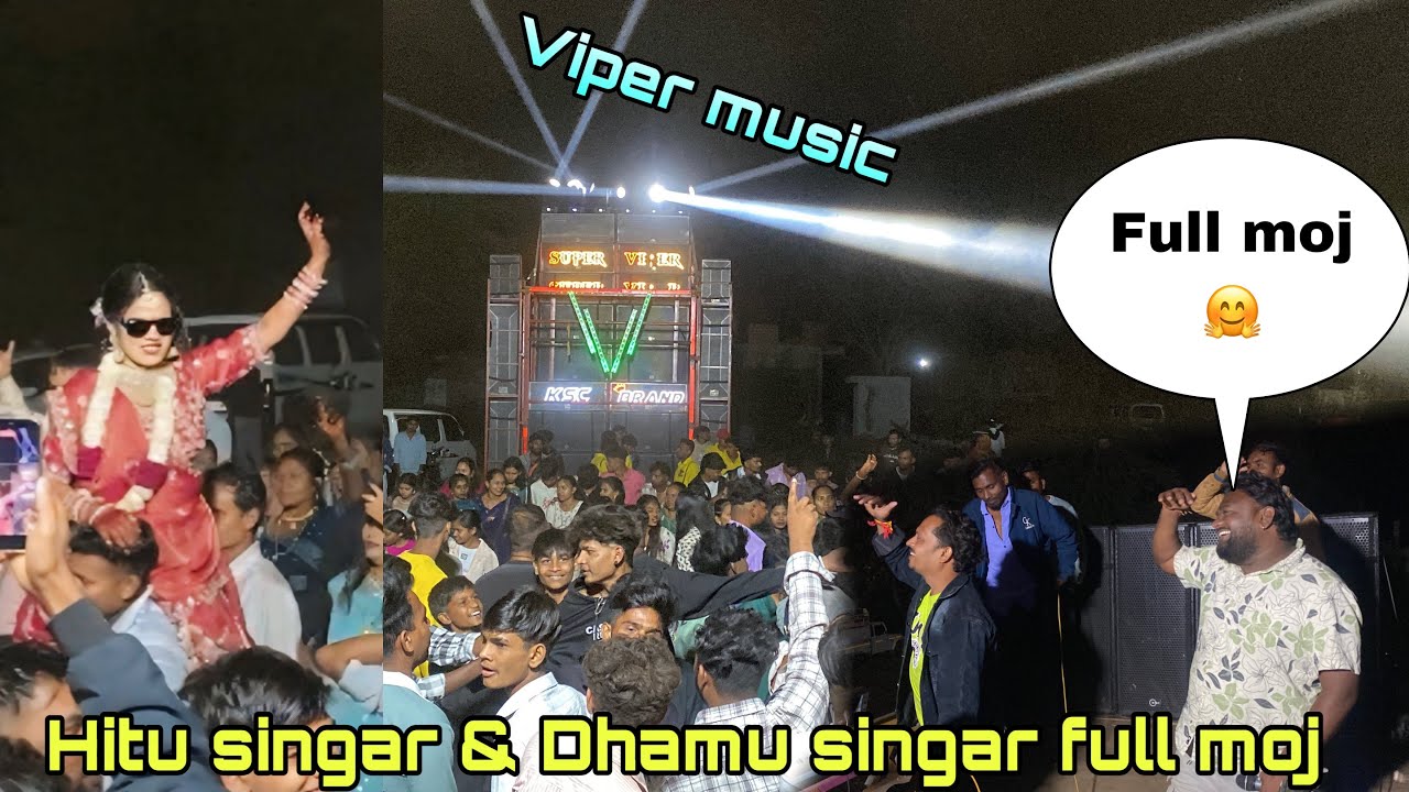Super viper band Hitesh singar khatali  king & Dhamuu singar ni moj 🥰